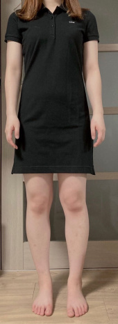 라코스테(LACOSTE) 여성 폴로 미니 원피스 LCST EF3866-20B031 후기