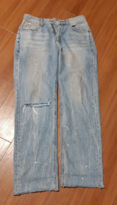 페이탈리즘(FATALISM) 20S/S #0237 trabus paint jeans 후기