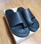 피렌체 아뜨리에(FIRENZE ATELIER) 2nd Atelier Open Toe Embo Leather Slipper 2NDS007EB - summer edition 후기