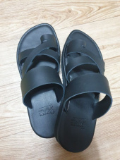 피렌체 아뜨리에(FIRENZE ATELIER) 2nd Atelier Simple Cross Line Leather Slipper 2NDS005B - summer edition 후기