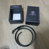 타게토(TARGETTO) HEART LOGO BELT_BLACK 후기
