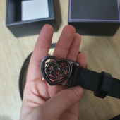 타게토(TARGETTO) HEART LOGO BELT_BLACK 후기