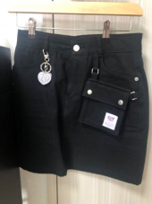 타게토(TARGETTO) MINI POCKET SKIRT_BLACK 후기