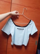 매치글로브(MATCHGLOBE) MG0S SPQUARE NECK COLOR TEE (BLUE) 후기