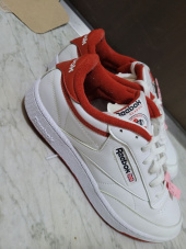 리복(REEBOK) 클럽 C 85 - 화이트:골드 / FX3373 후기