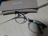 리끌로우(RECLOW) RC E386 BLACK SILVER 청광렌즈 VER 안경 후기