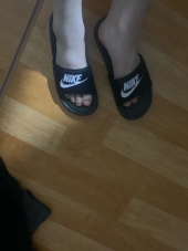 나이키(NIKE) 베나시 JDI 슬라이드 - 블랙 화이트 / 343880-090 후기