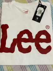 리(LEE) 빅 로고 반팔티 BIG LOGO HALF TEE-NAVY/WHITE 후기