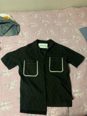 앤더슨벨(ANDERSSON BELL) 조니 오픈칼라 셔츠 atb501m(KHAKI/BLACK) 후기