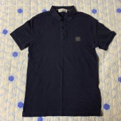 스톤아일랜드(STONE ISLAND) 20SS 스톤 워싱 PK 반팔 카라티 네이비 721522S67 후기