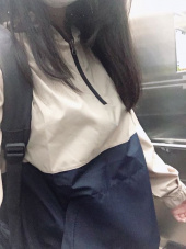 유니어패럴(UNI APPAREL) UA 테크 아노락 후드 화이트 후기