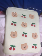 어프어프(EARPEARP) Dot cherry bear-ivory-ipad pouch(아이패드 파우치) 후기