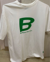 블러1.0(BLUR 1.0) B LOGO T-SHIRT - WHITE 후기