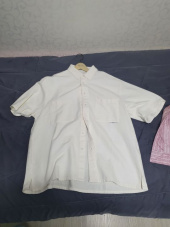 랩101(LAB101) TWO POCKET IVORY BLEACHED SHIRT 후기