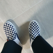 반스(VANS) 클래식 슬립온 뮬 - (체커보드) 블랙/화이트/ VN0004KTEO11 후기