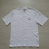 리(LEE) POCKET SMALL LOGO HALF T-SHIRT WHITE 후기