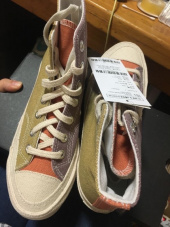 컨버스(CONVERSE) 척 70 리뉴 트라이패널 코튼 프레어리샌드 167767C 후기