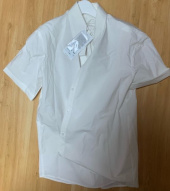 슬로우무브(SLOWMOVE) Half cotton shirt - white 후기