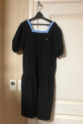 오아이오아이(OiOi) BACK POINT PUFF ONEPIECE_black 후기