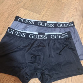 게스언더웨어(GUESS UNDERWEAR) 아웃밴드 솔리드 드로즈 2팩(BK/GY) 후기