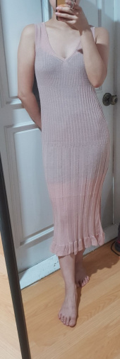 시눈(SINOON) Daphne Dress (Dusty Pink) 후기