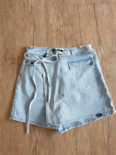 엠오엠씨키츠(MOMC KITS) 데님 랩 스커트 블루 (KITS DENIM WRAP SK BLUE) CNSK0EI06B2 후기