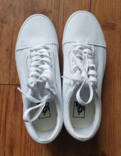 반스(VANS) 올드스쿨 플랫폼 - 블랙 / VN0A3B3UY281 후기