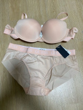 게스언더웨어(GUESS UNDERWEAR) 아웃밴드 스킨 솔리드 브라 팬티 세트 후기