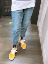반스(VANS) 스케이트 로우 - 블랙:트루 화이트 / VN0A4UUK6BT1 후기