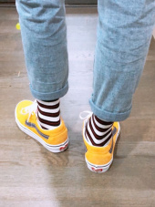 반스(VANS) 스케이트 로우 - 블랙:트루 화이트 / VN0A4UUK6BT1 후기