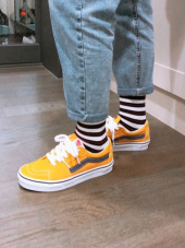 반스(VANS) 스케이트 로우 - 블랙:트루 화이트 / VN0A4UUK6BT1 후기