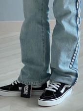 반스(VANS) 스케이트 로우 - 블랙:트루 화이트 / VN0A4UUK6BT1 후기