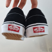 반스(VANS) 스케이트 로우 - 클래식 화이트:네이비 / VN0A4UUK24I1 후기