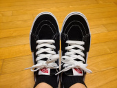 반스(VANS) 스케이트 로우 - 블랙:트루 화이트 / VN0A4UUK6BT1 후기