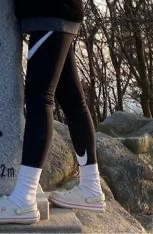 나이키(NIKE) NSW 레거시 스우시 레깅스 (CJ2655-013) 후기
