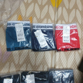 코데즈컴바인 이너웨어(CODES COMBINE INNERWEAR) 라인밴드 베이직 드로즈 3PACK(네이비/블루그린/레드) 후기