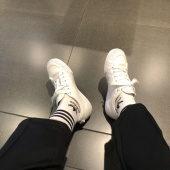 아디다스(ADIDAS) 미드컷 크루 삭스 3P - 레드:블루:그린 / GG1015 후기