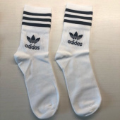 아디다스(ADIDAS) 미드컷 크루 삭스 3P - 레드:블루:그린 / GG1015 후기
