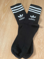 아디다스(ADIDAS) 미드컷 크루 삭스 3P - 화이트:블랙 / GD3575 후기