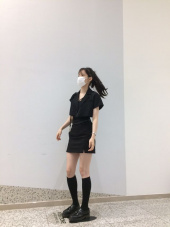 배드블러드(BADBLOOD) ZONA CROP BLAZER IN BLACK 후기