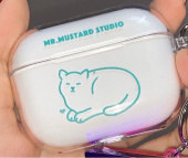 미스터 머스타드 스튜디오(MR MUSTARD STUDIO) Happy Moment 에어팟/에어팟프로 케이스 (green) 후기