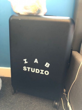 쌤소나이트 레드(SAMSONITE RED) IAB STUDIO 캐리어 68/25 BLACK HI509005 후기