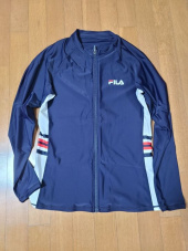 휠라(FILA) 스몰리니어 집업 래쉬가드(FS2RTC2A02MINA) 후기