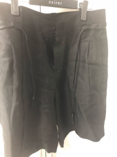 노이어(NOIRER) 린넨 플리치 버뮤다 팬츠 (블랙) 후기