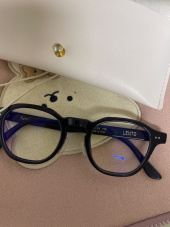 세미콜론 아이웨어(SEMICOLON EYEWEAR) 렌토 블랙 Glasses 블루 라이트 차단 렌즈 후기