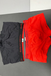 코데즈컴바인 이너웨어(CODES COMBINE INNERWEAR) 로고 메쉬 드로즈 2PACK(블랙/레드) 후기