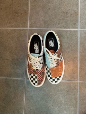 반스(VANS) 클래식 슬립온 - (타이거 패치워크) 블랙:트루 화이트 후기