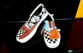 반스(VANS) 클래식 슬립온 - (타이거 패치워크) 블랙:트루 화이트 후기