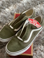 반스(VANS) 올드스쿨 - 그레이프 리프:트루 화이트 / VN0A38G10FI1 후기
