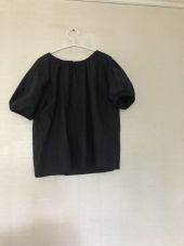 유라고(URAGO) 프린 볼륨 블라우스 후기